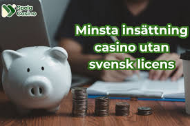 Casino med minsta insättning Maximera din spelupplevelse