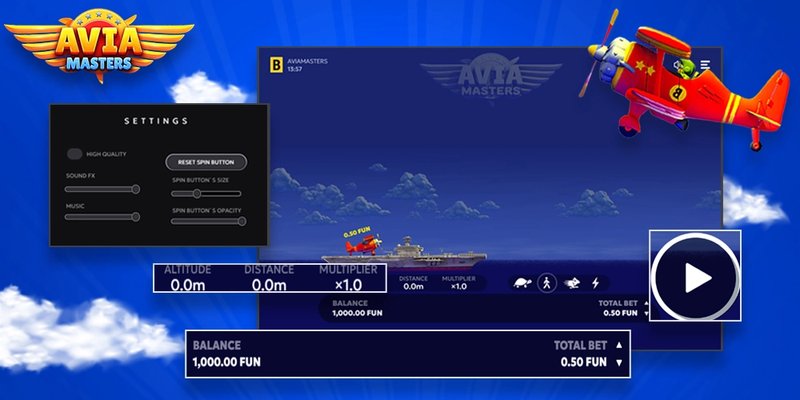 Image: Entdecken Sie die atemberaubende Welt von Avia Masters bei BGaming in