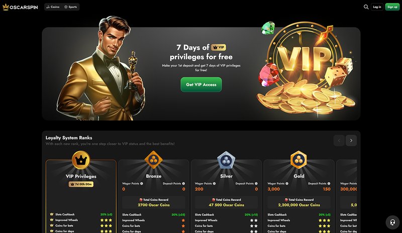 Global - oscarspin app